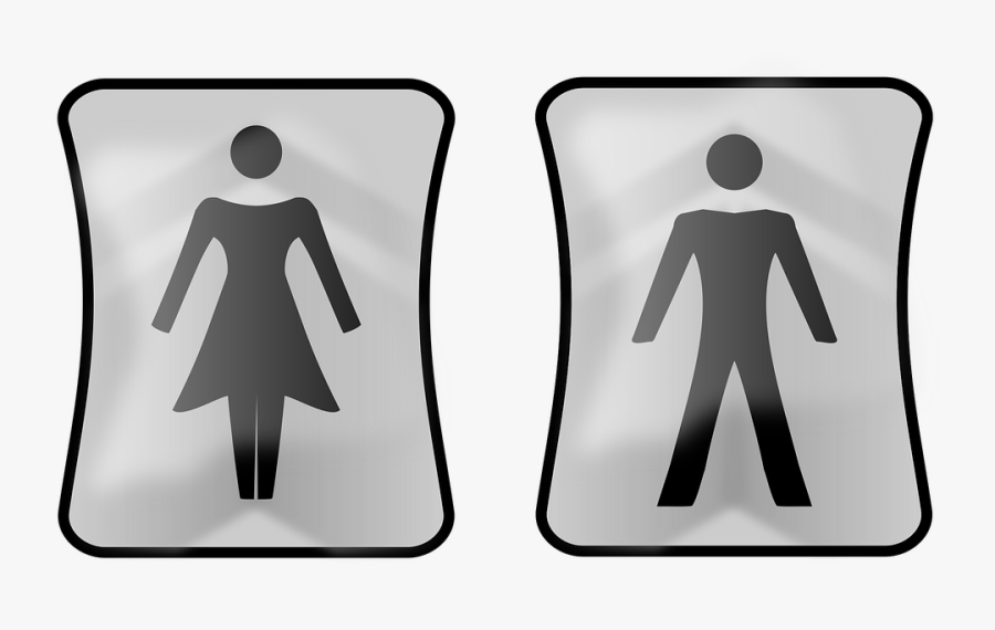 Toilet Png Sign, Transparent Clipart