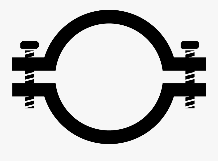 Clamp Icon - Fittings Icon, Transparent Clipart