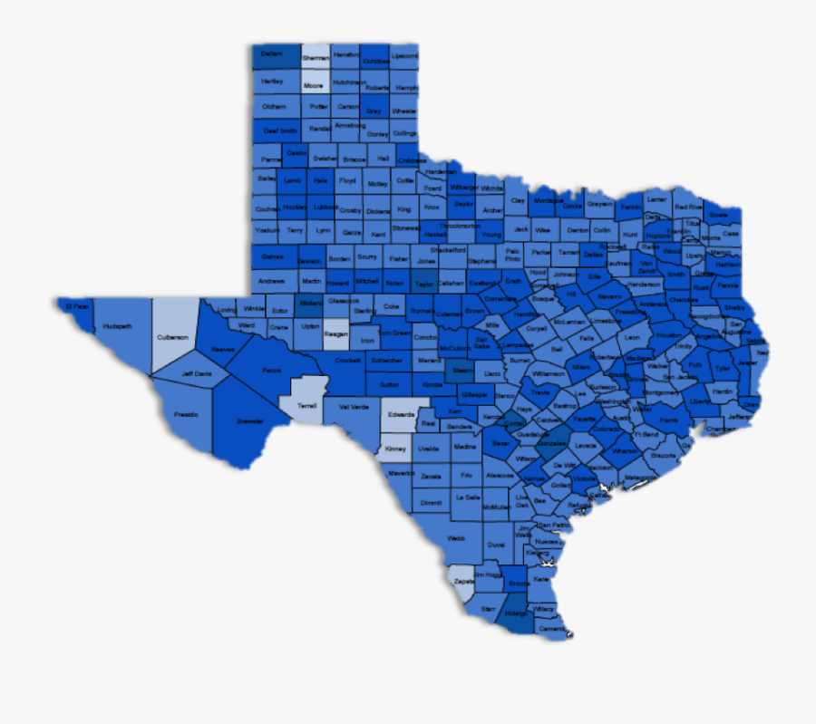 Texas Map Vector Free Download - Texas, Transparent Clipart