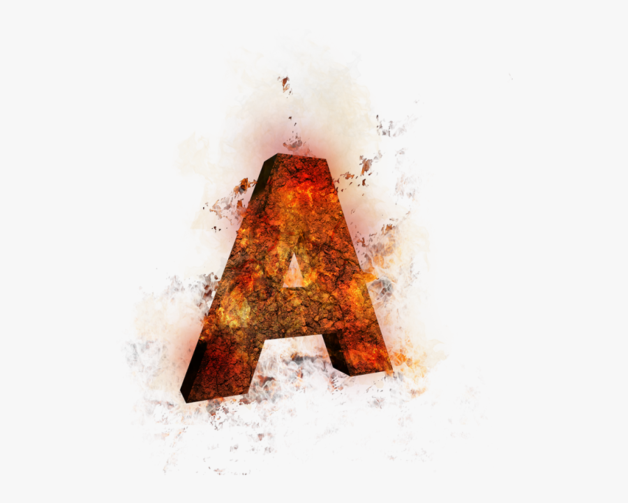 Transparent Burn Clipart - Design Letter A Burn, Transparent Clipart