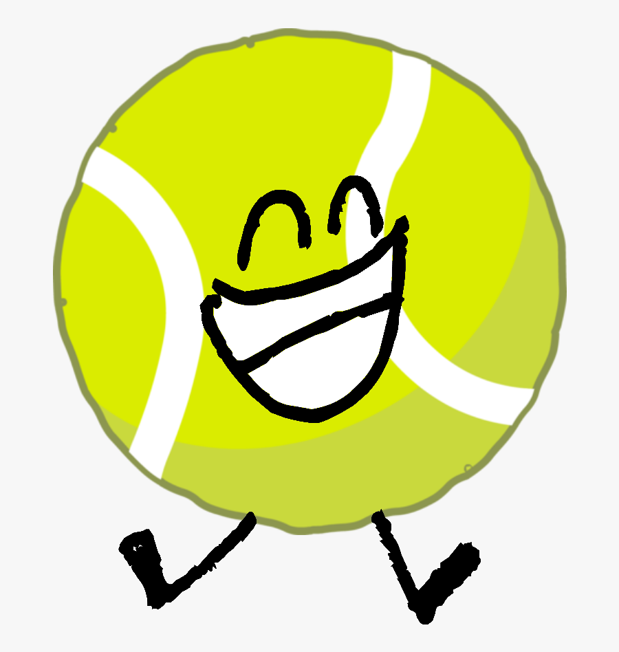 Tennis Ball Clipart Bfdi - Battle For Dream Island Tennis Ball, Transparent Clipart