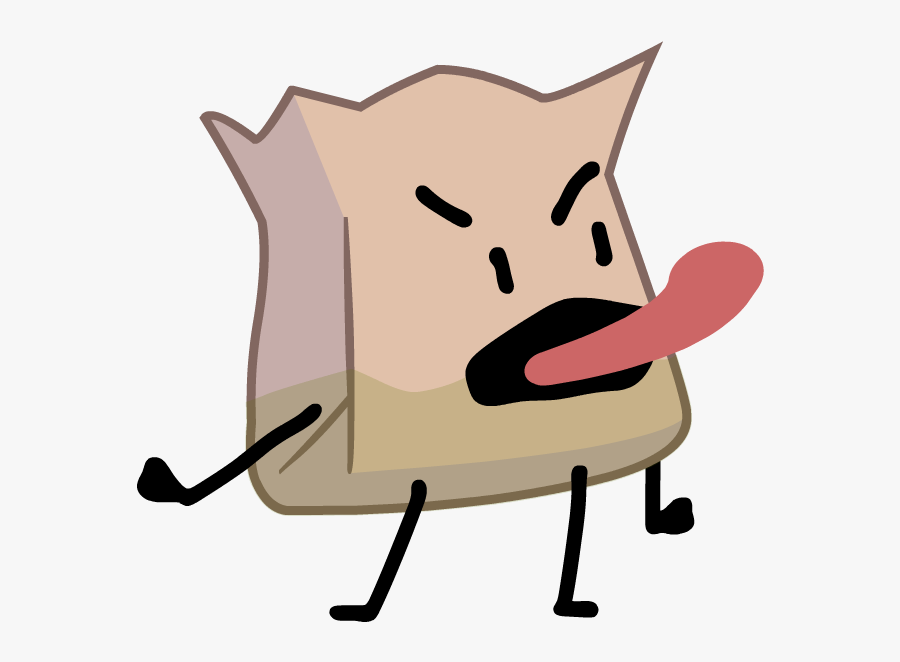 Battle For Dream Island Barf Bag, Transparent Clipart