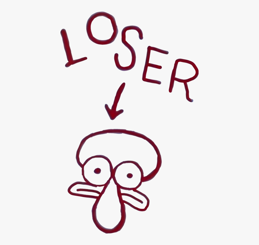 Squidward Is A Loser Clipart , Png Download - Squidward Is A Loser, Transparent Clipart