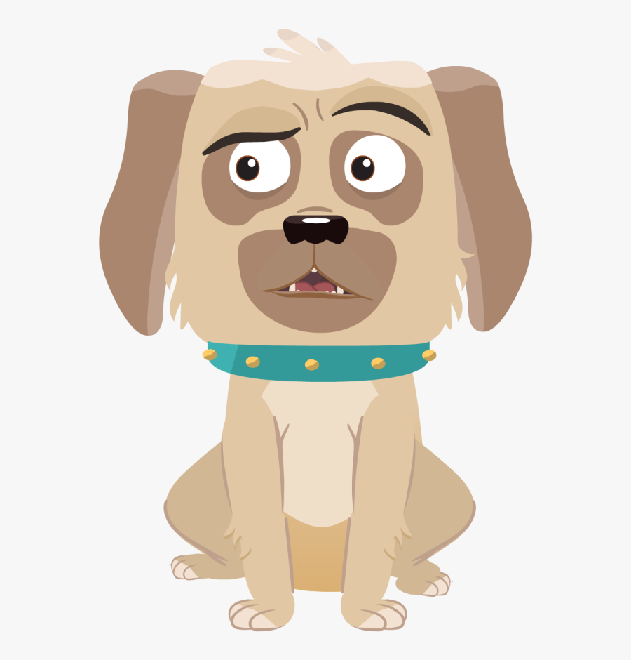 Dog Licks - Cartoon, Transparent Clipart