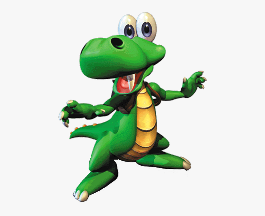Clip Art Crocodile Cartoon Character - Croc Legend Of The Gobbos Png, Transparent Clipart