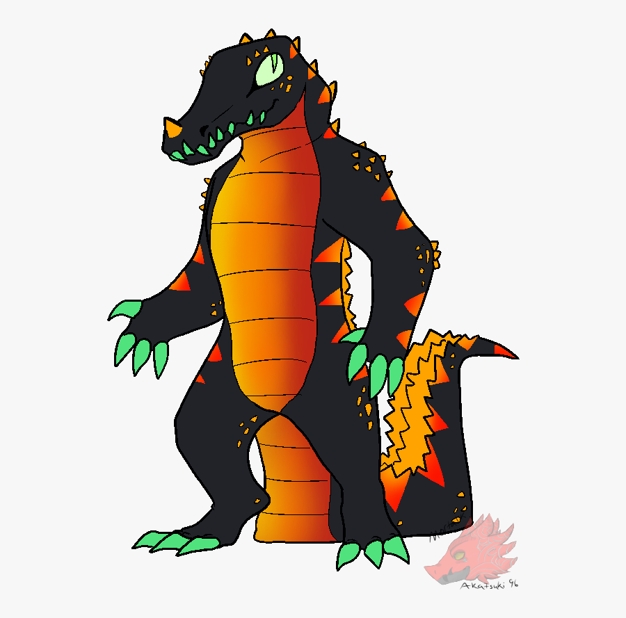 Fire Croc Ref - Illustration, Transparent Clipart