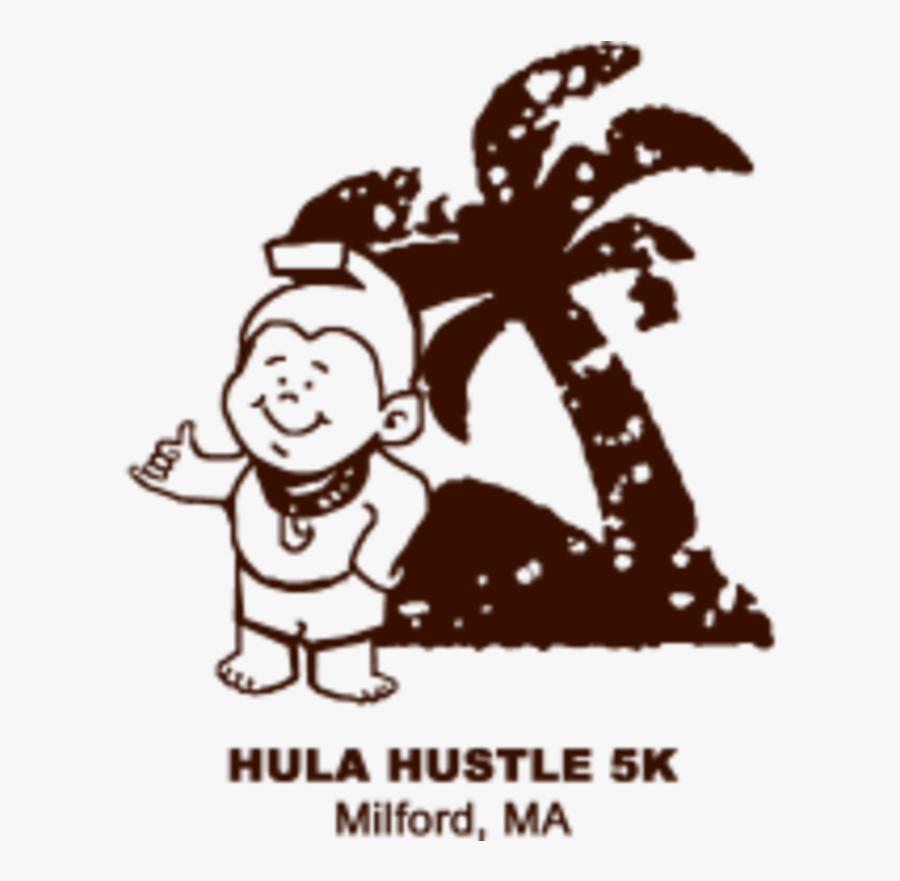 Hula Hustle 5k, Team Challenge, And Menehune Mile - Cartoon, Transparent Clipart
