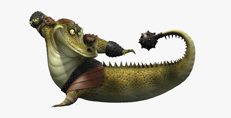 Clip Art Master Croc - Kung Fu Panda Van Damme, Transparent Clipart