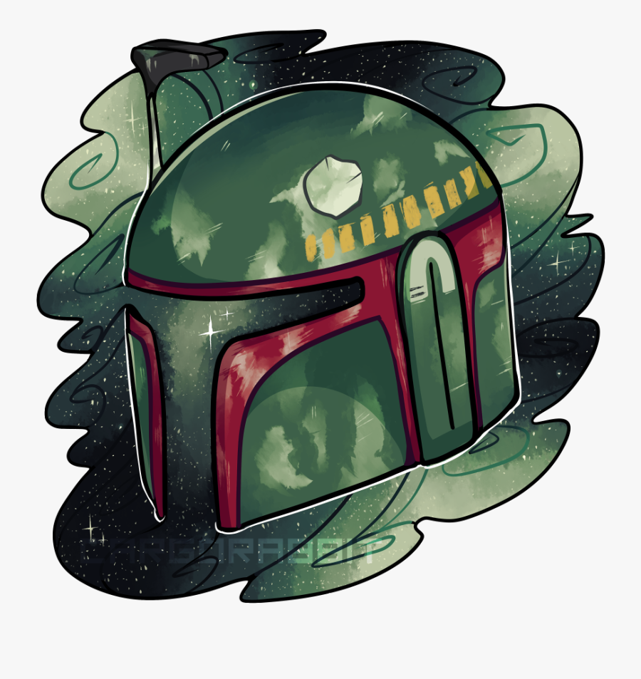 [p] Boba Fett - Illustration, Transparent Clipart