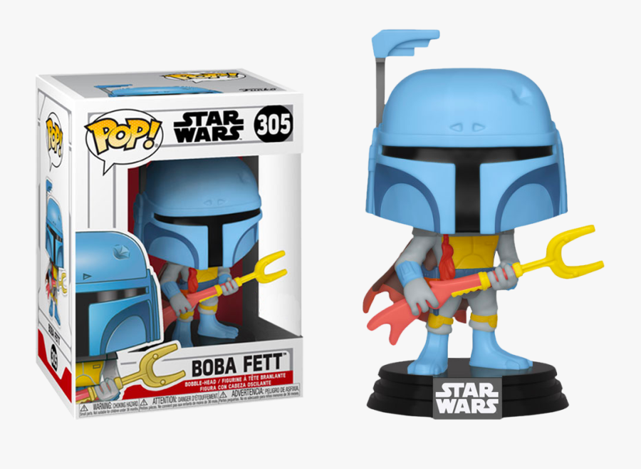 Boba Fett Animated Funko Pop, Transparent Clipart