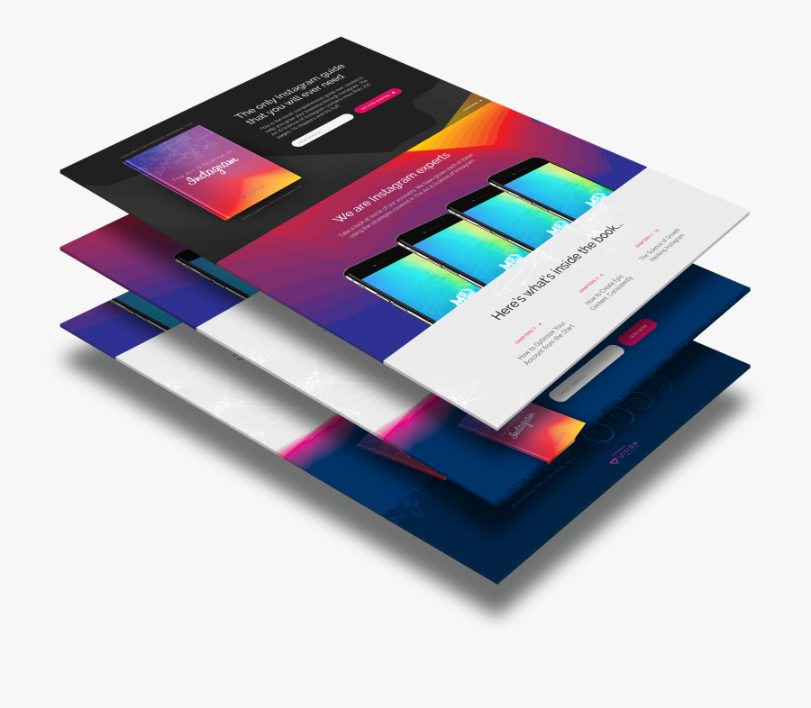 Clip Art Guide Landing Page Ebook - Graphic Design, Transparent Clipart