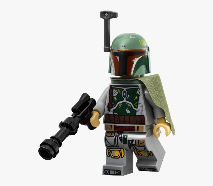 New Lego Boba Fett Minifigure - Lego Star Wars Boba Fett Minifig, Transparent Clipart