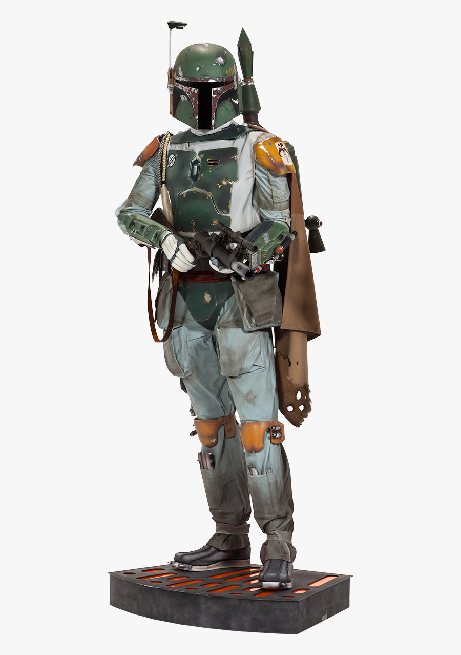 Personal Protective Fett,fictional - Sideshow Boba Fett Life Size Statue, Transparent Clipart