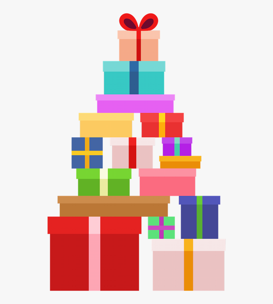 A Gift Giving Guide For Loved Ones - Gift Flat Design, Transparent Clipart