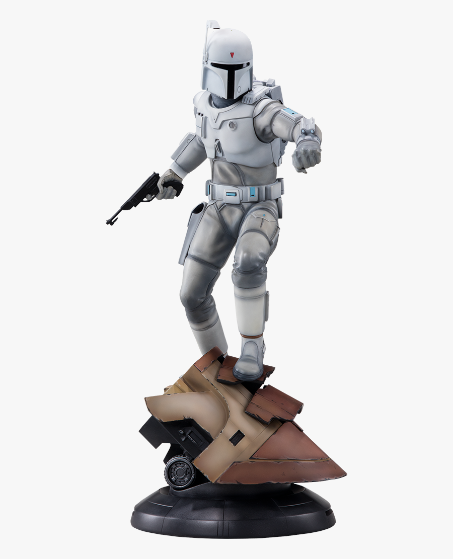Ralph Mcquarrie Boba Fett Statue - Star Wars Statue Png, Transparent Clipart