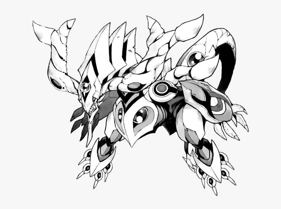 Transparent Free Stock Clipart - Yugioh Arc V Manga Odd Eyes Phantom Dragon, Transparent Clipart