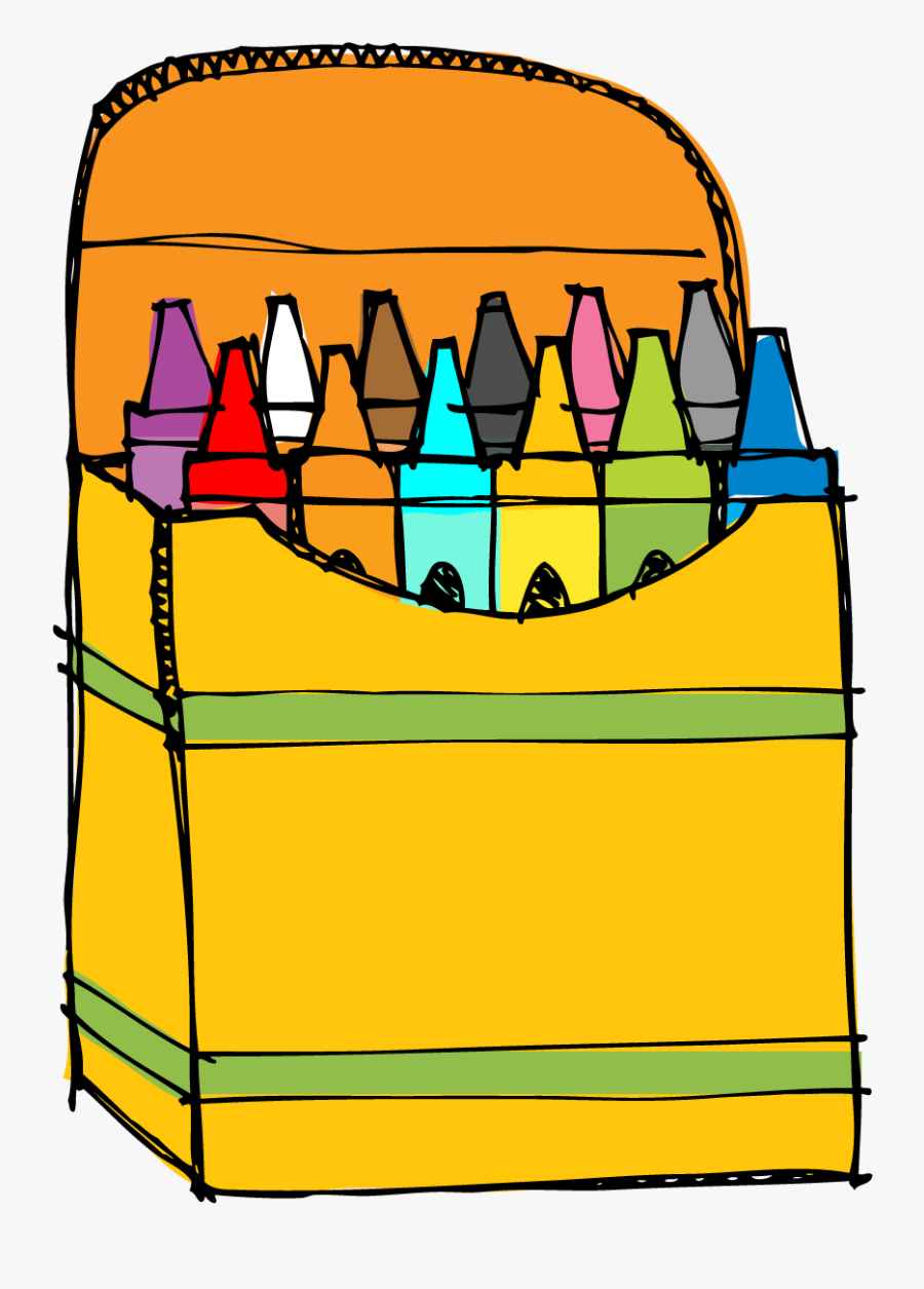 Crayon Box Clipart Png, Transparent Clipart