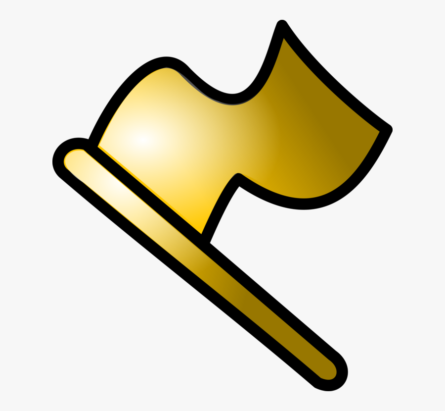 Golden Flag Icon, Transparent Clipart
