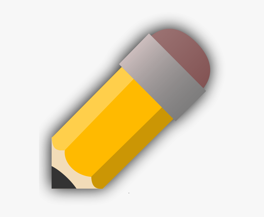 Pencil Or Lapiz Clipart, Vector Clip Art Online, Royalty - Edit Button Icon Transparent, Transparent Clipart