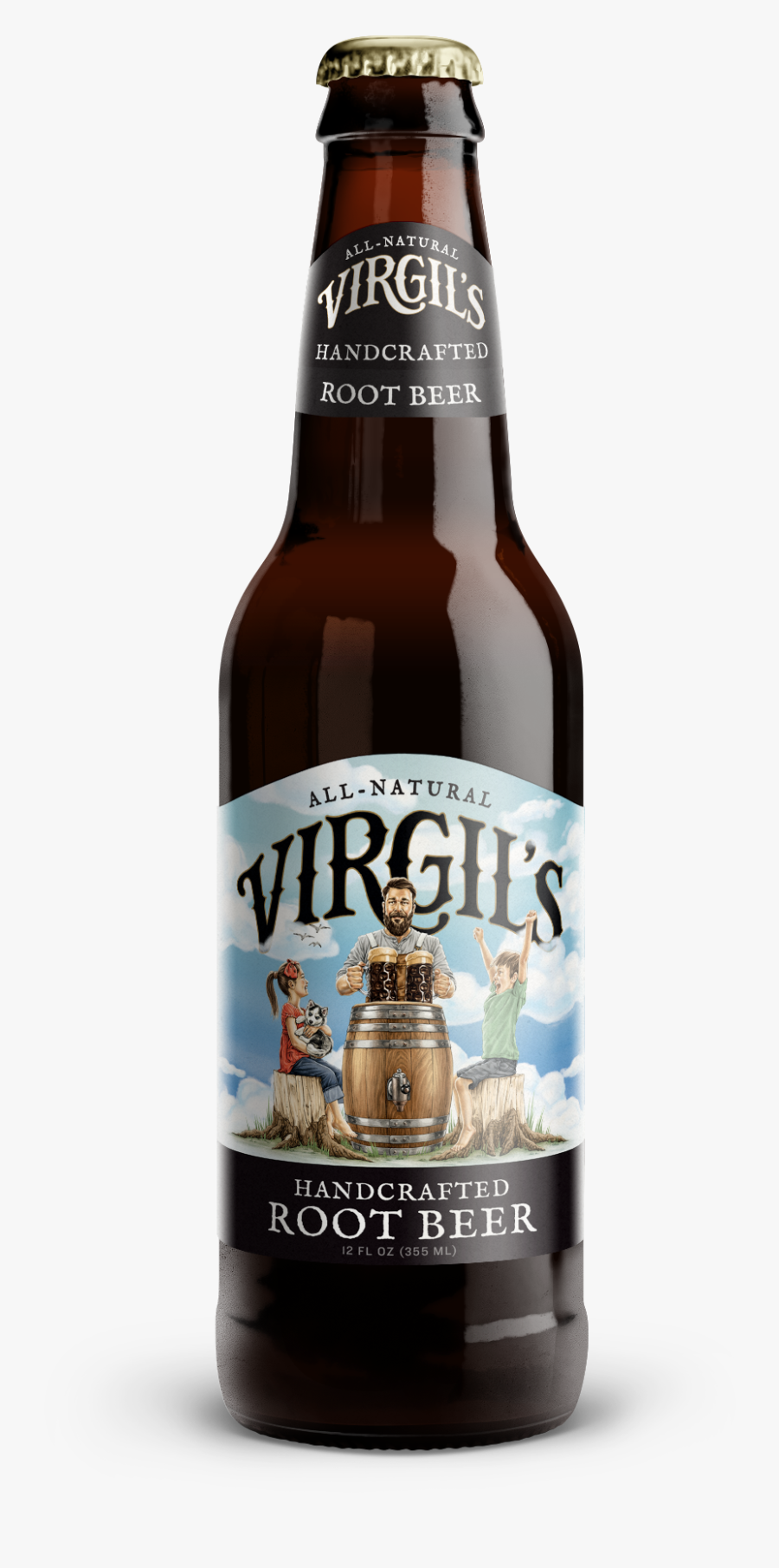 Transparent Rootbeer Clipart - Virgil's Root Beer Png, Transparent Clipart