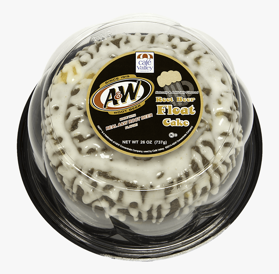 Cafe Valley Root Beer Cake - A&w Root Beer, Transparent Clipart