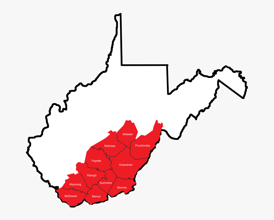 Blank Picture Of The West Region Clipart , Png Download - West Virginia Home Outline, Transparent Clipart