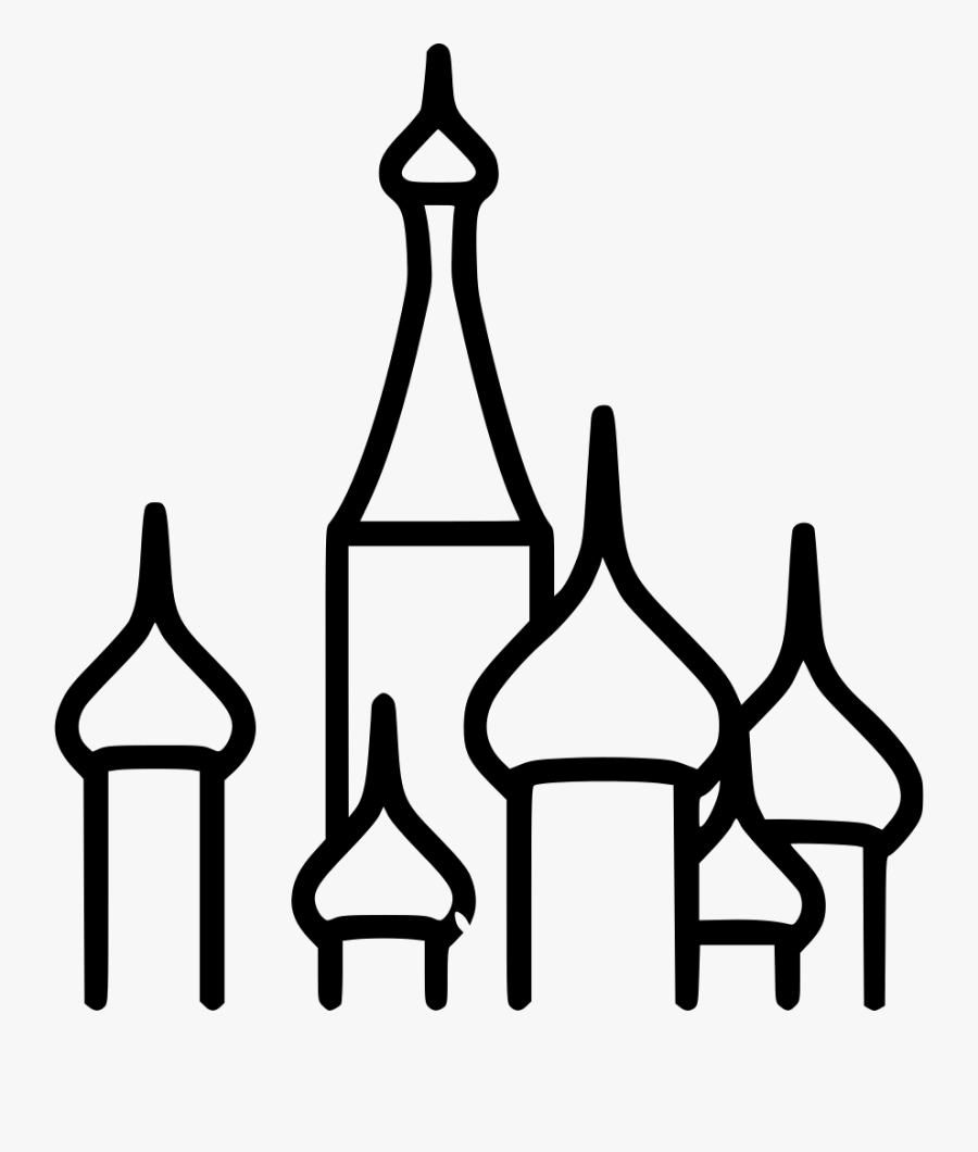 St. Basil's Cathedral, Transparent Clipart