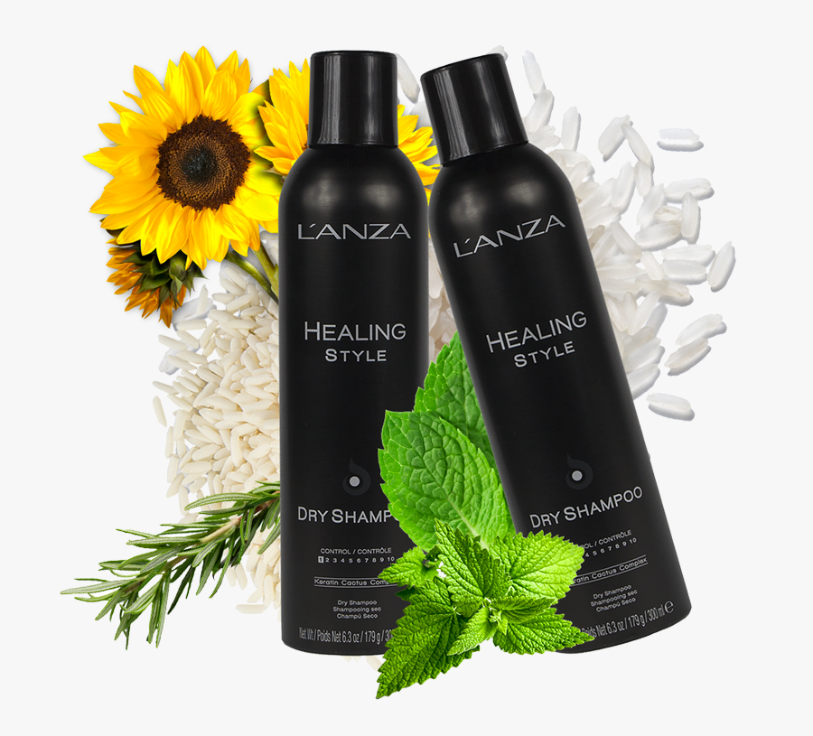 Cactus Flower • Lavender • Hawthorn Fruit Extract • - Lanza Dry Shampoo, Transparent Clipart
