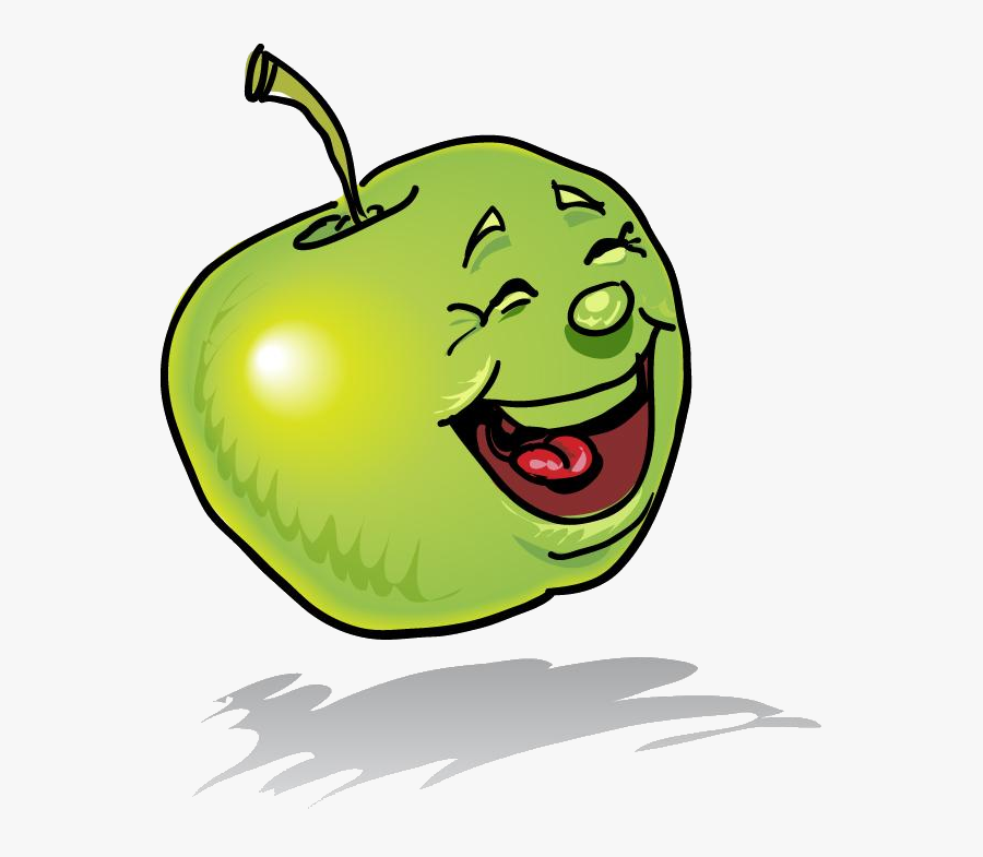 Healthy Food And Clipart Free Images Transparent Png - Green And Red Apple Clipart, Transparent Clipart