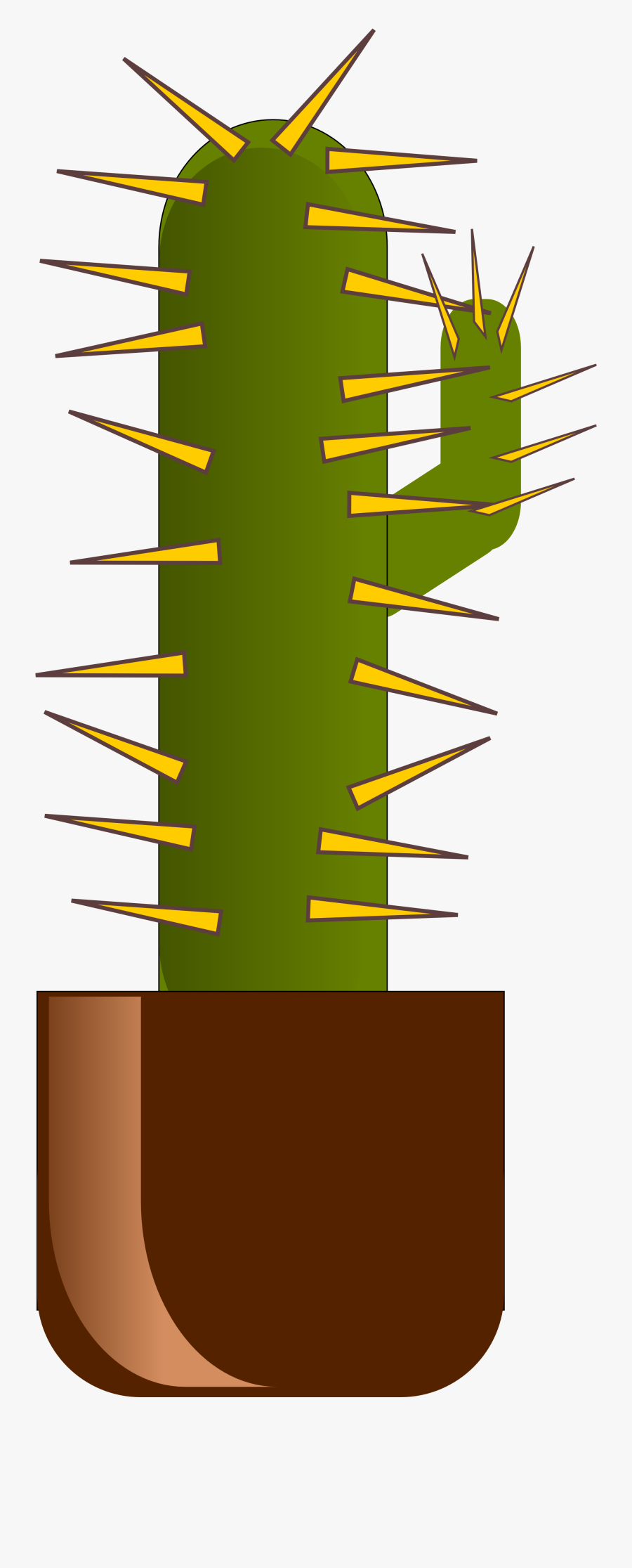 Thorn On Cactus Clipart, Transparent Clipart