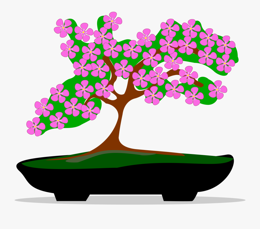 Clipart - Bonsai-01 - Bonsai - Png Download , Png Download - Bonsai Tree Png Clip Art, Transparent Clipart