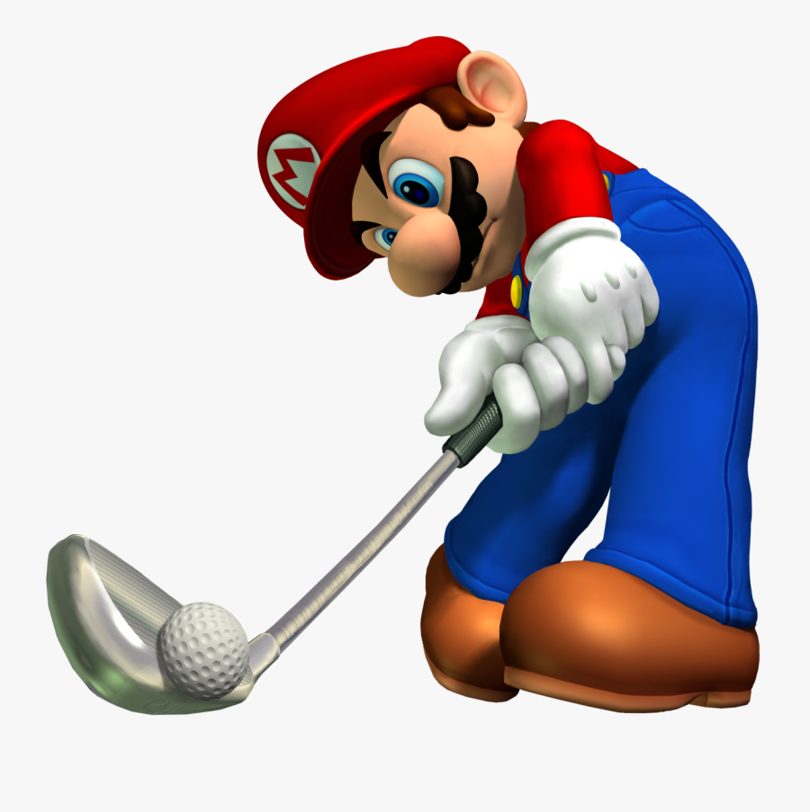Mario Golf Png Banner Royalty Free - Mario Golf, Transparent Clipart