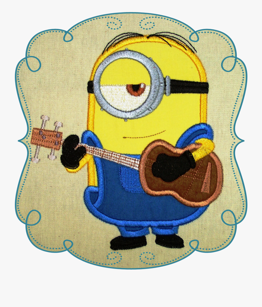 Minion Machine Applique Stew - Minion Stew, Transparent Clipart