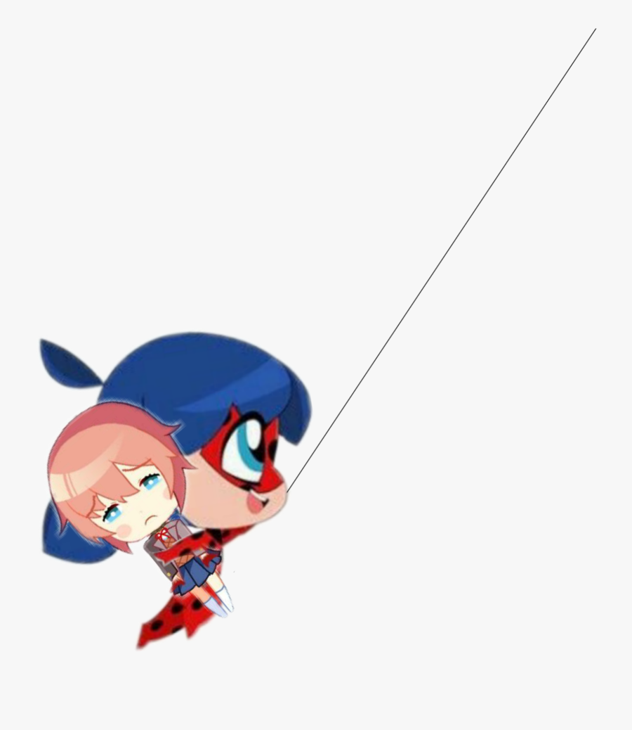 Doki Doki Literature Club Transparent Natsuki Chibi, Transparent Clipart