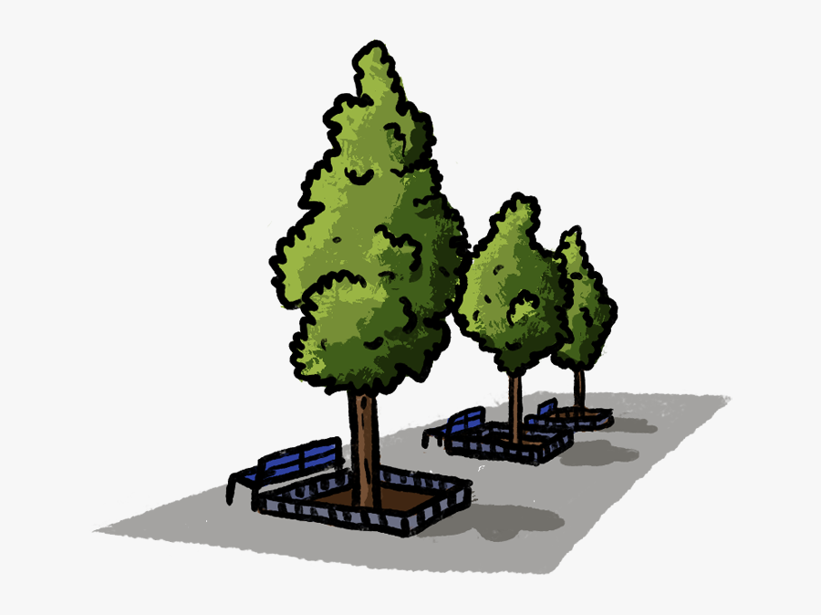 Christmas Tree, Transparent Clipart