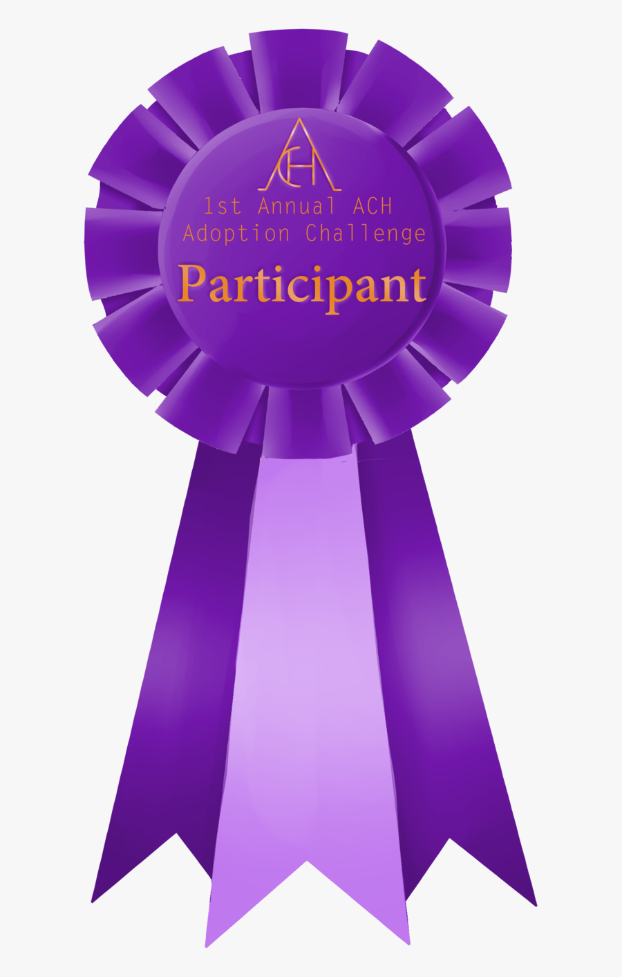 4h Purple Ribbon Transparent, Transparent Clipart