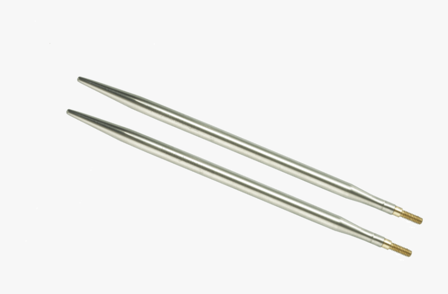 Hiyahiya Interchangeable Steel Knitting Needle Tips - Drill, Transparent Clipart