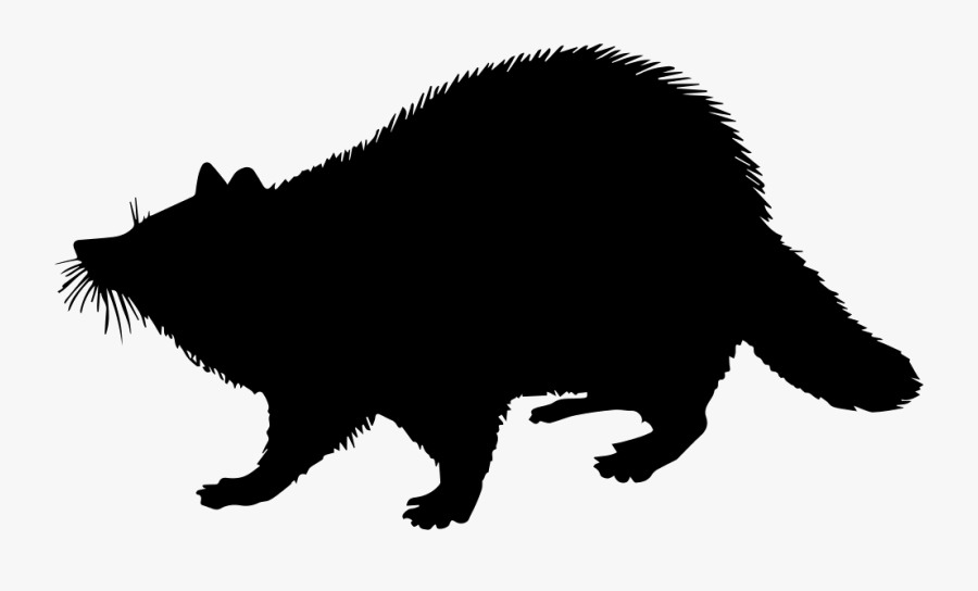 Tasmanian Devil,terrestrial Animal,clip Art - Shape Of A Racoon, Transparent Clipart