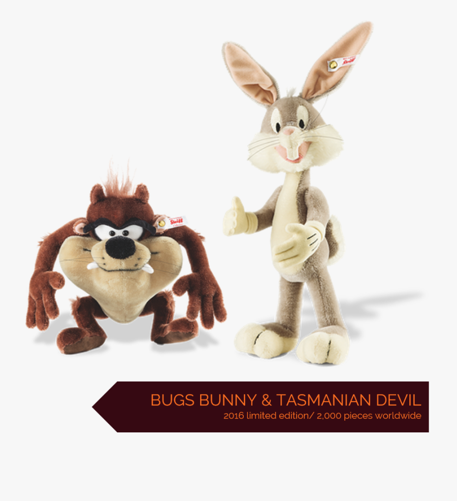 Clip Art Bugs Bunny Toy - Looney Tunes Steiff, Transparent Clipart