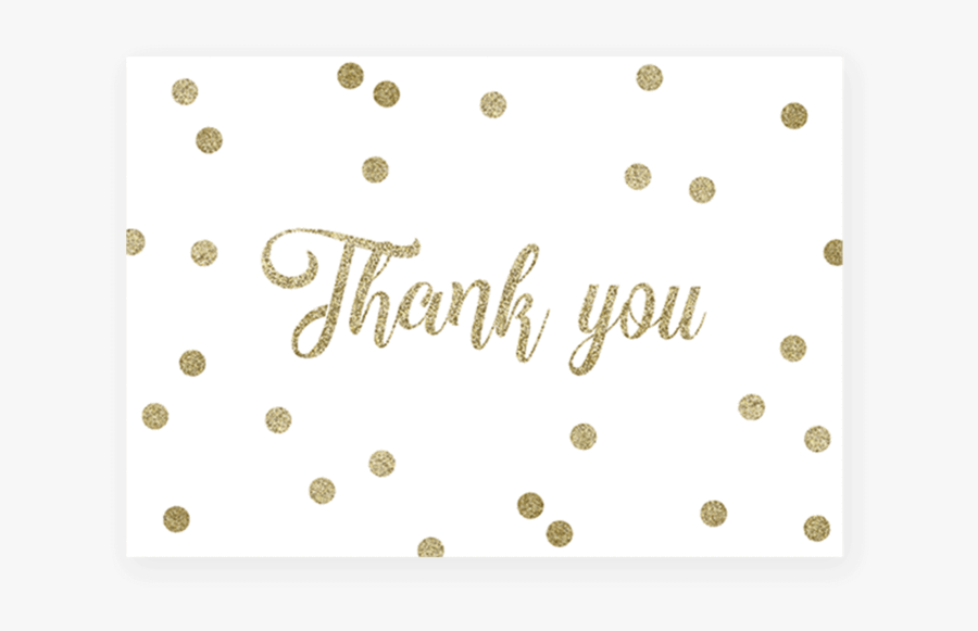 Transparent Thank U Clipart - Paper, Transparent Clipart