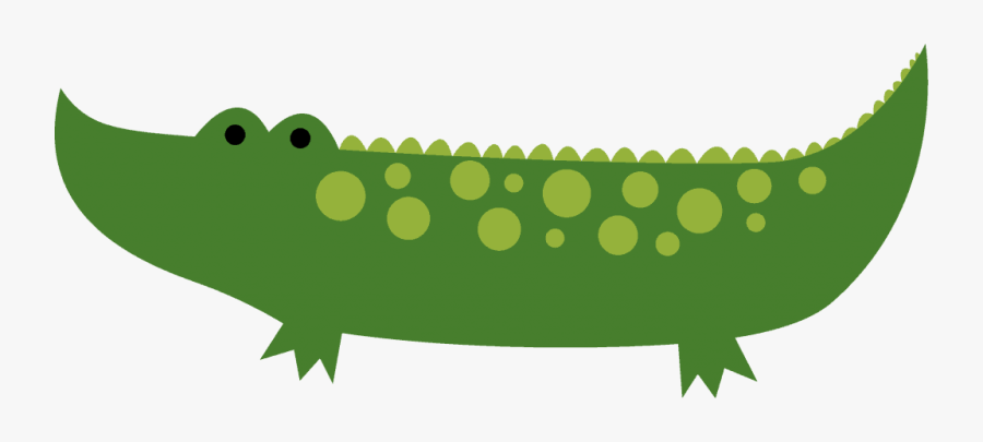 Alligator Gives Thank You Cards, Transparent Clipart
