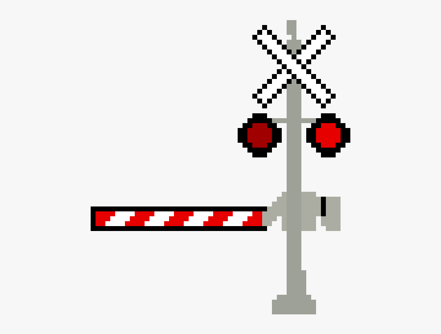 Transparent Railroad Sign Png - Pixel Art Snow Tree, Transparent Clipart