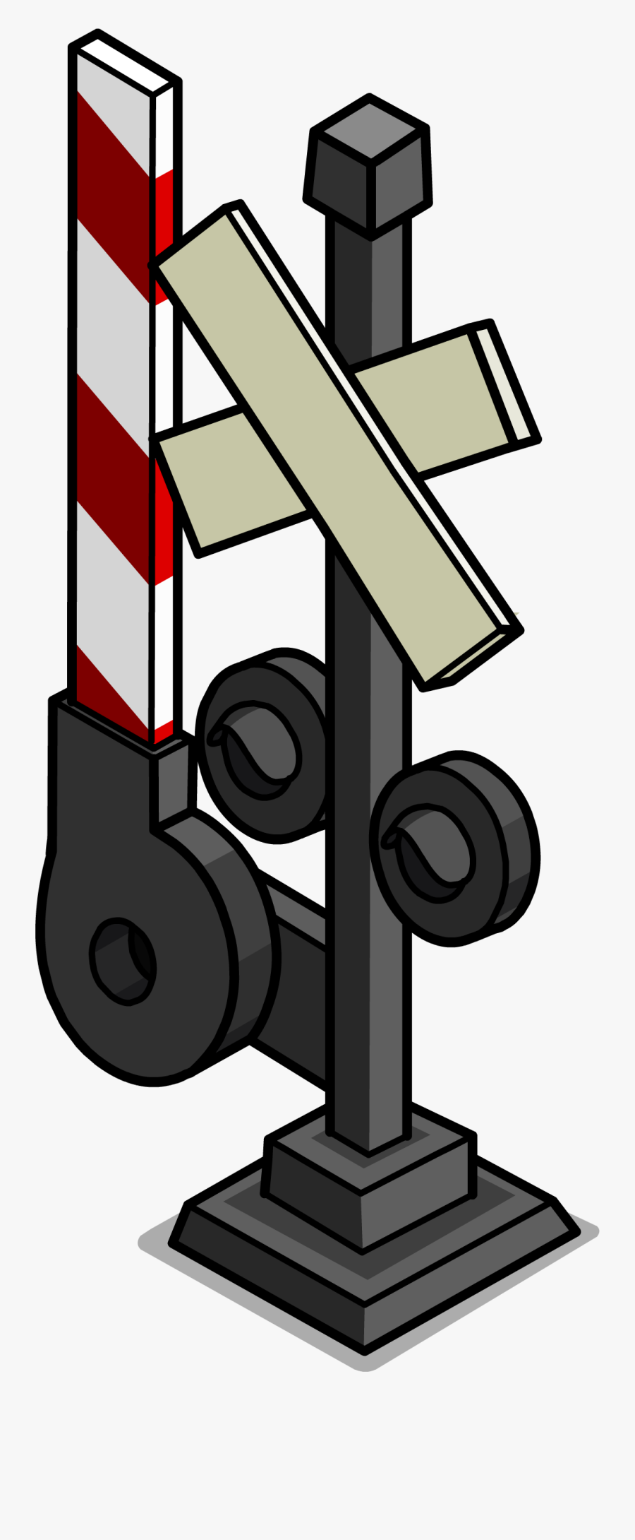 Club Penguin Wiki - Club Penguin Railroad, Transparent Clipart