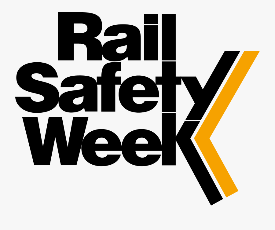 Rail Safety Week Logo, Transparent Clipart