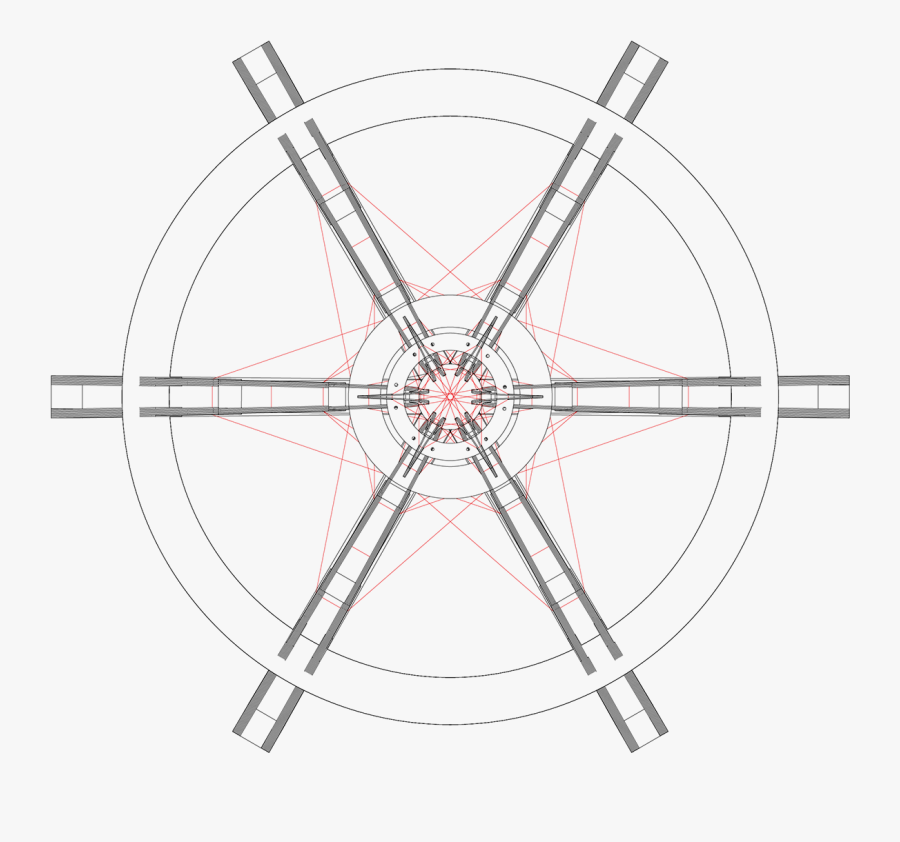 Paper Water Tower - Circle, Transparent Clipart