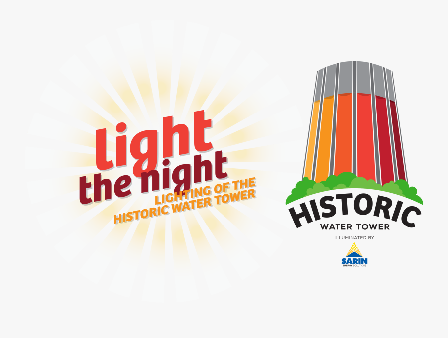 Historic Water Tower - Graphic Design, Transparent Clipart