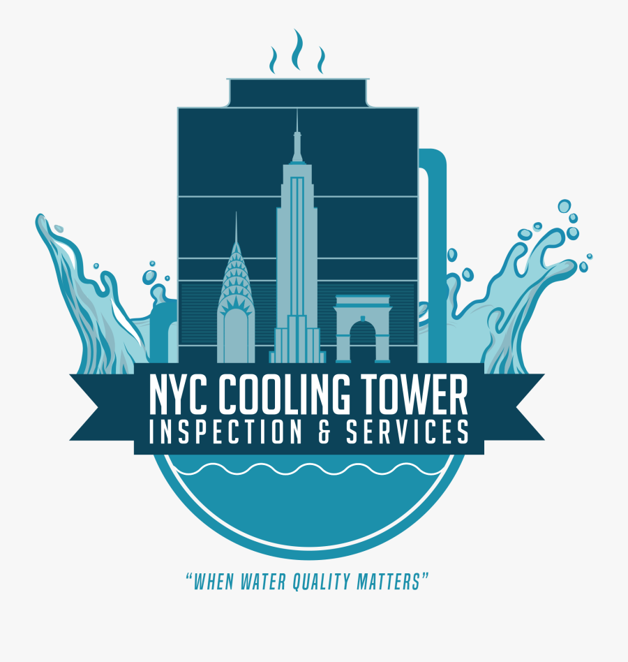 Clip Art Nyc Water Towers - Myc Cooling Tower Logo, Transparent Clipart