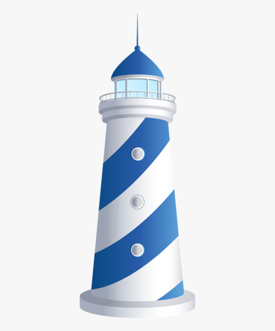 Transparent Background Cartoon Lighthouse, Transparent Clipart