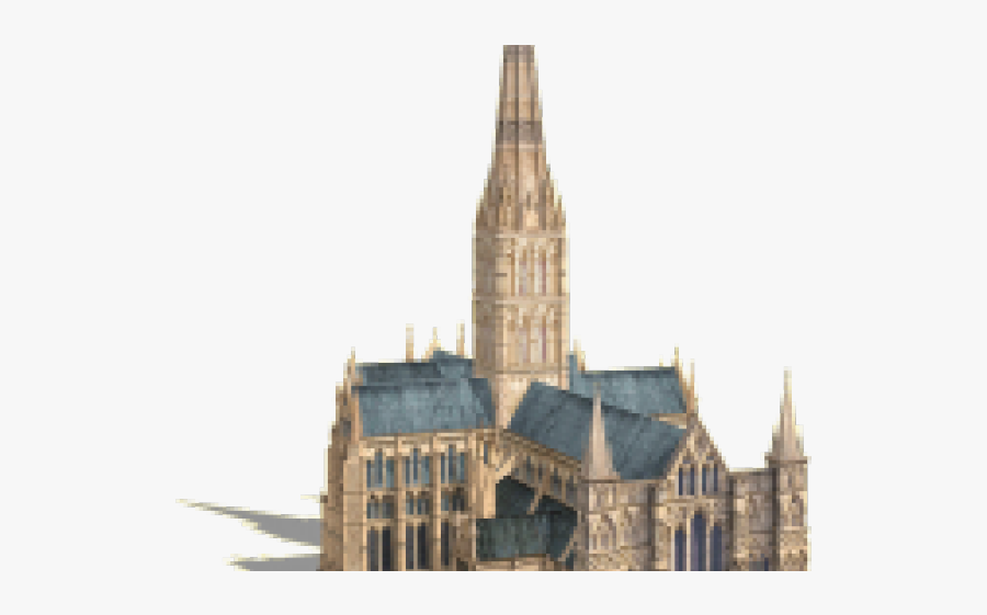 Cathedral Png Transparent Images - Salisbury Cathedral East Facade, Transparent Clipart