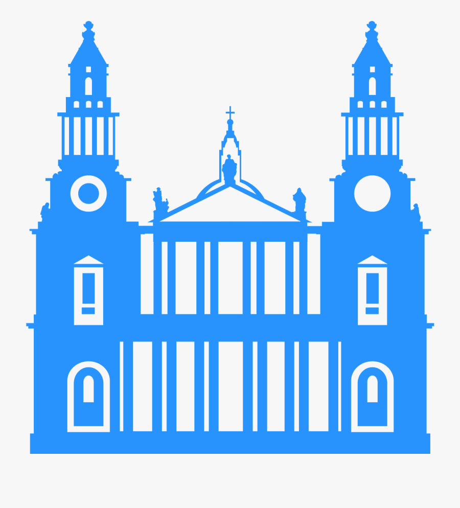 Siluetas De Catedrales Png, Transparent Clipart